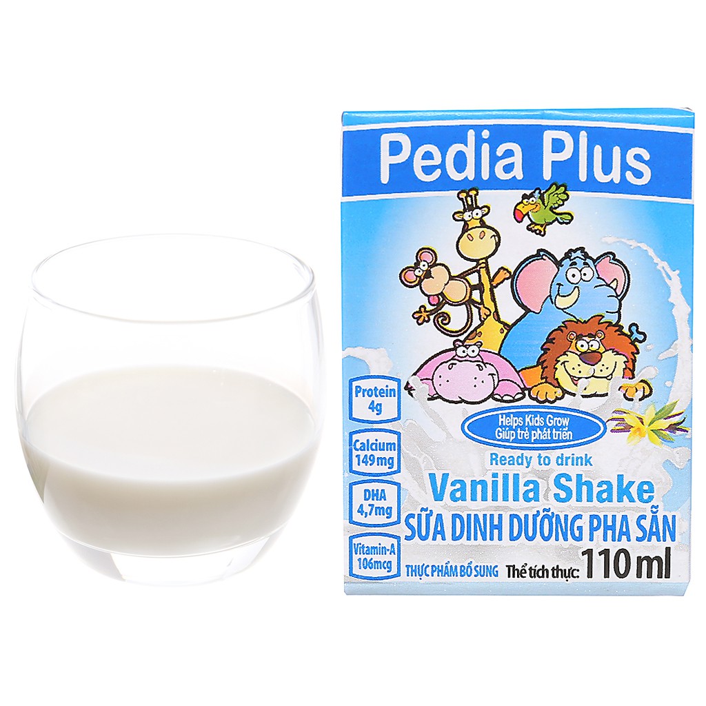 Sữa nước Pedia Plus 110ml ( hàng xuất Mỹ)