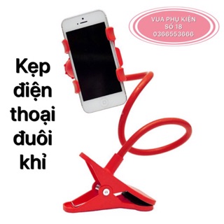 Giá đỡ dạng kẹp đuôi khỉ cho điện thoại - giá đỡ dạng kẹp đuôi khỉ