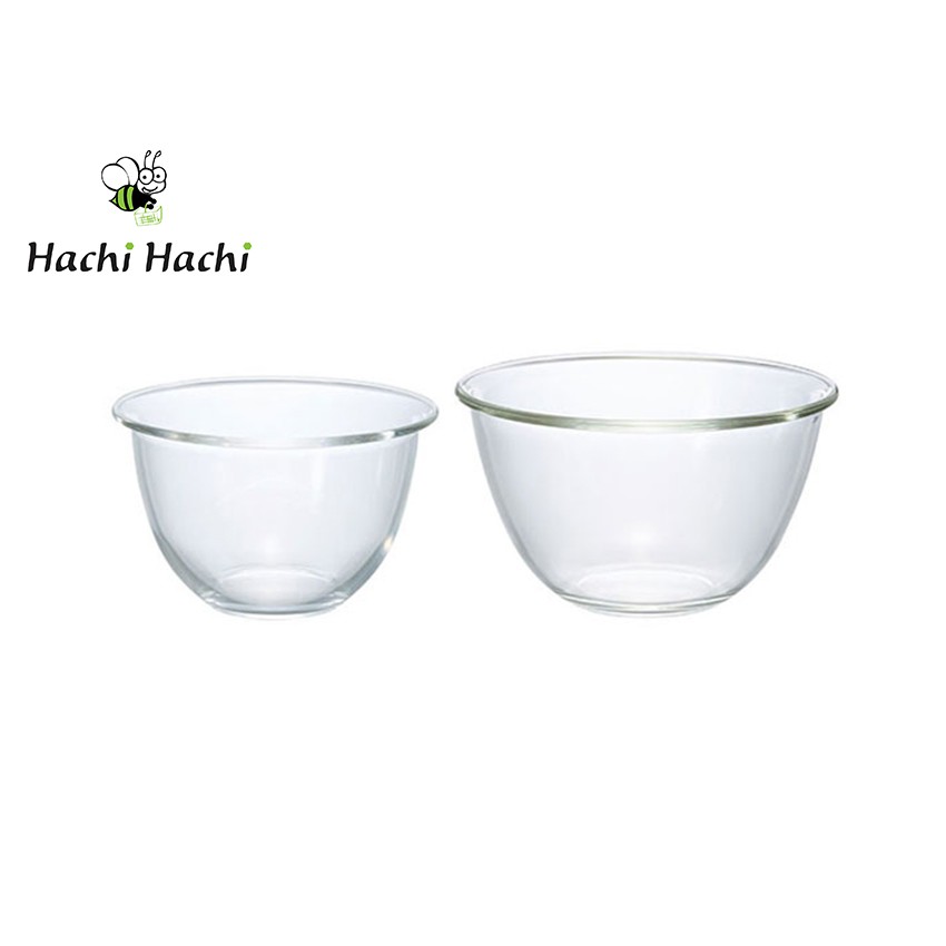 TÔ THỦY TINH CHỊU NHIỆT HARIO 2 CÁI - Hachi Hachi Japan Shop
