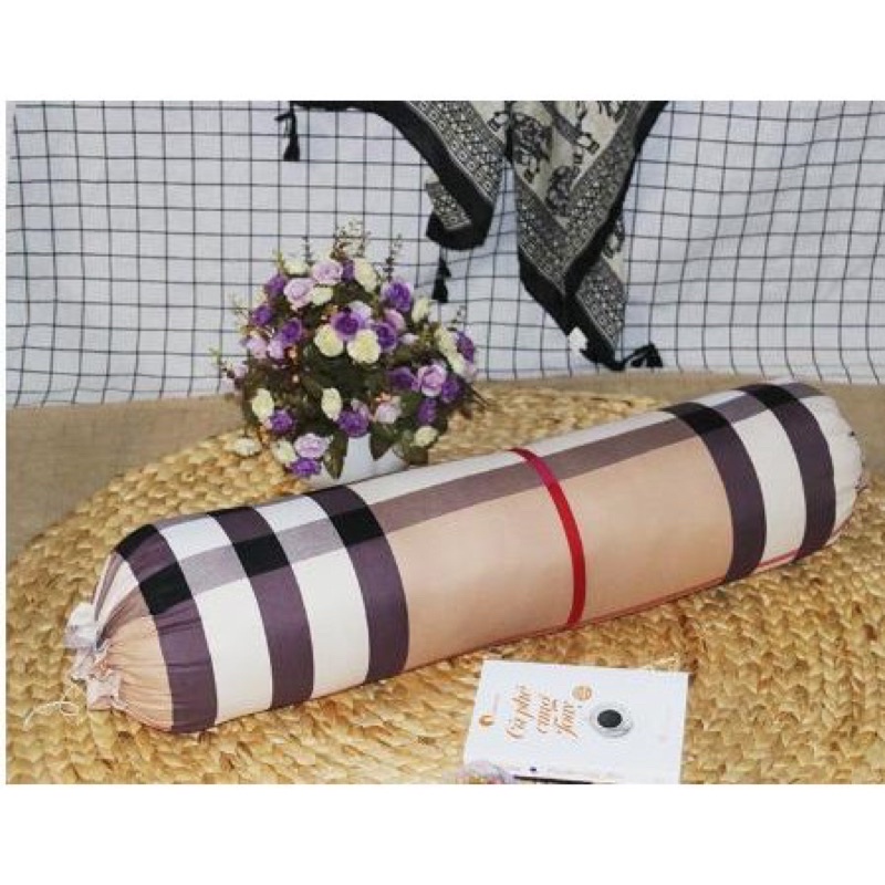 Vỏ Gối Ôm Poly Cotton mẫu Hươu Thông, áo gối dài nhiều mẫu đẹp, bao gối ôm người lớn 35x100cm - Lá Xanh Decor