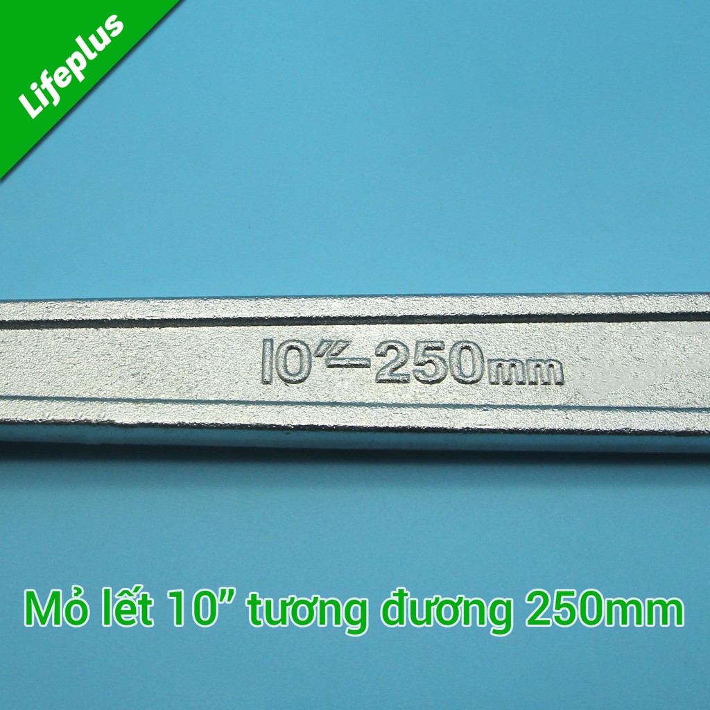 Mỏ lết trắng 10 inch