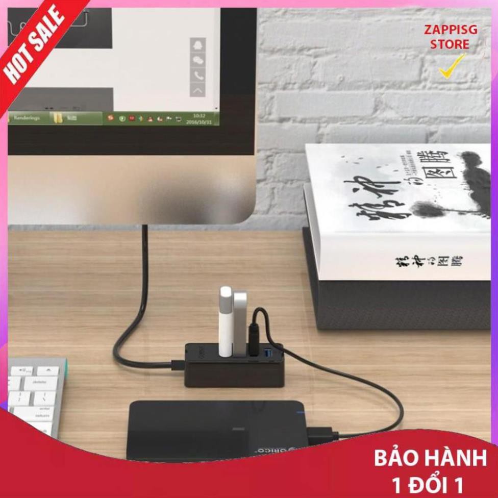 Sale đầu chia usb,Đầu chia 3 ổ USB ORICO  - Bảo hành 1 đổi 1