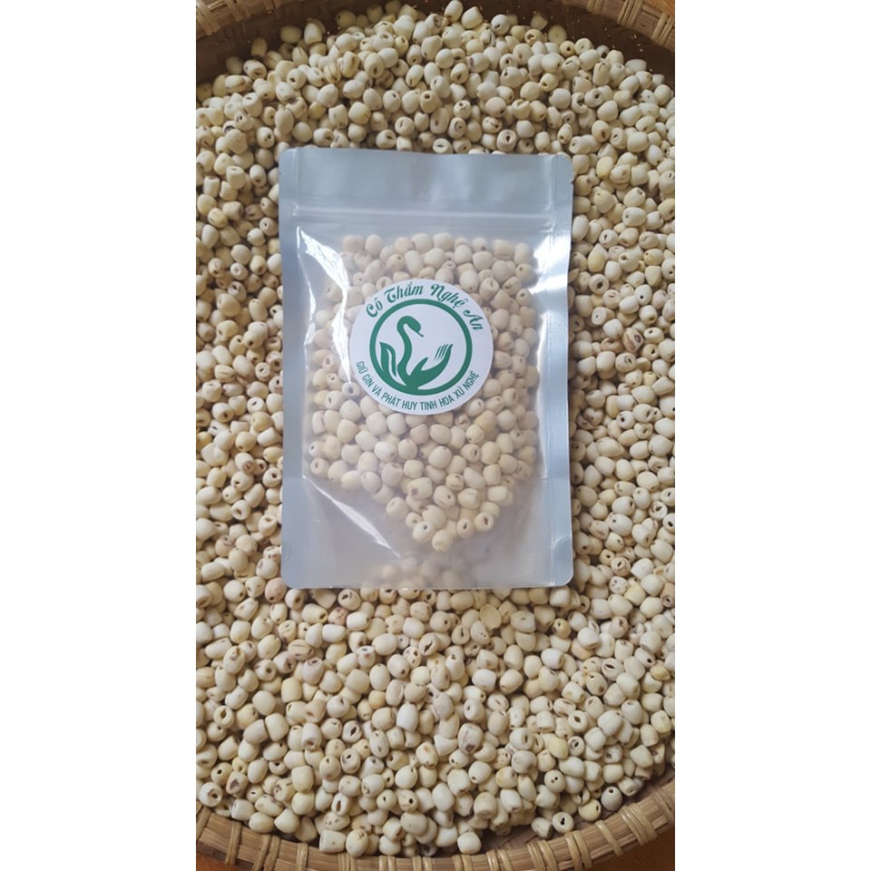 100G Hạt sen Huế loại 1( sen Huế đã sấy khô, thơm, bở,bùi)