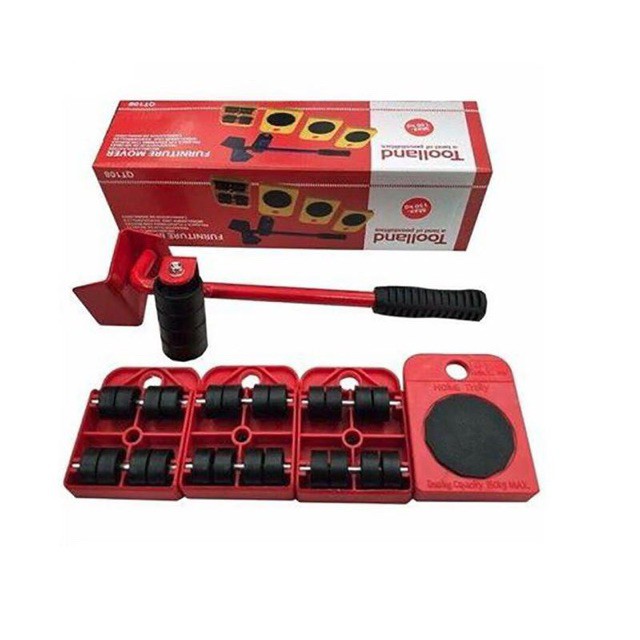 Dụng cụ nâng và hỗ trợ di chuyển đồ đạc thông minh - Di chuyển đồ đạc có bánh 5PC -  warmstores