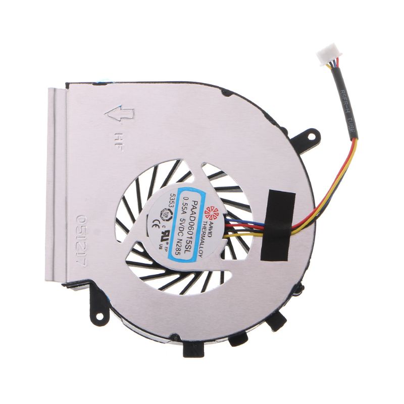 1 Cặp Quạt Làm Mát CPU Thay Thế 4 Pin L + R Cho MSI GE62VR GP62MVR GL62M