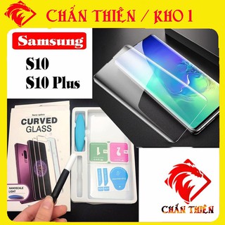 [FreeShip_50K] Kính Cường Lực SamSung Galaxy S10 / S10 Plus Full Keo UV