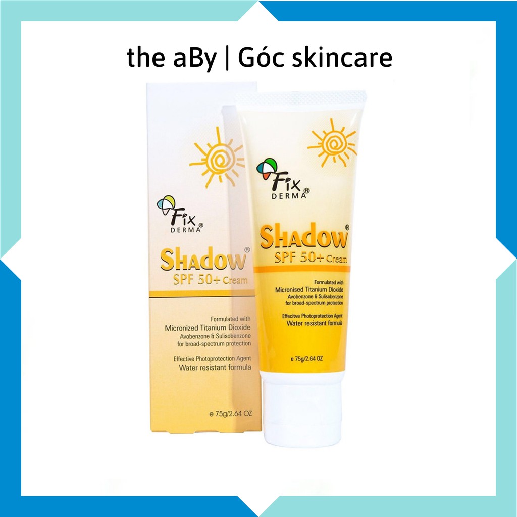 Kem chống nắng Fixderma Shadow SPF 50+ Cream 75g | BigBuy360 - bigbuy360.vn