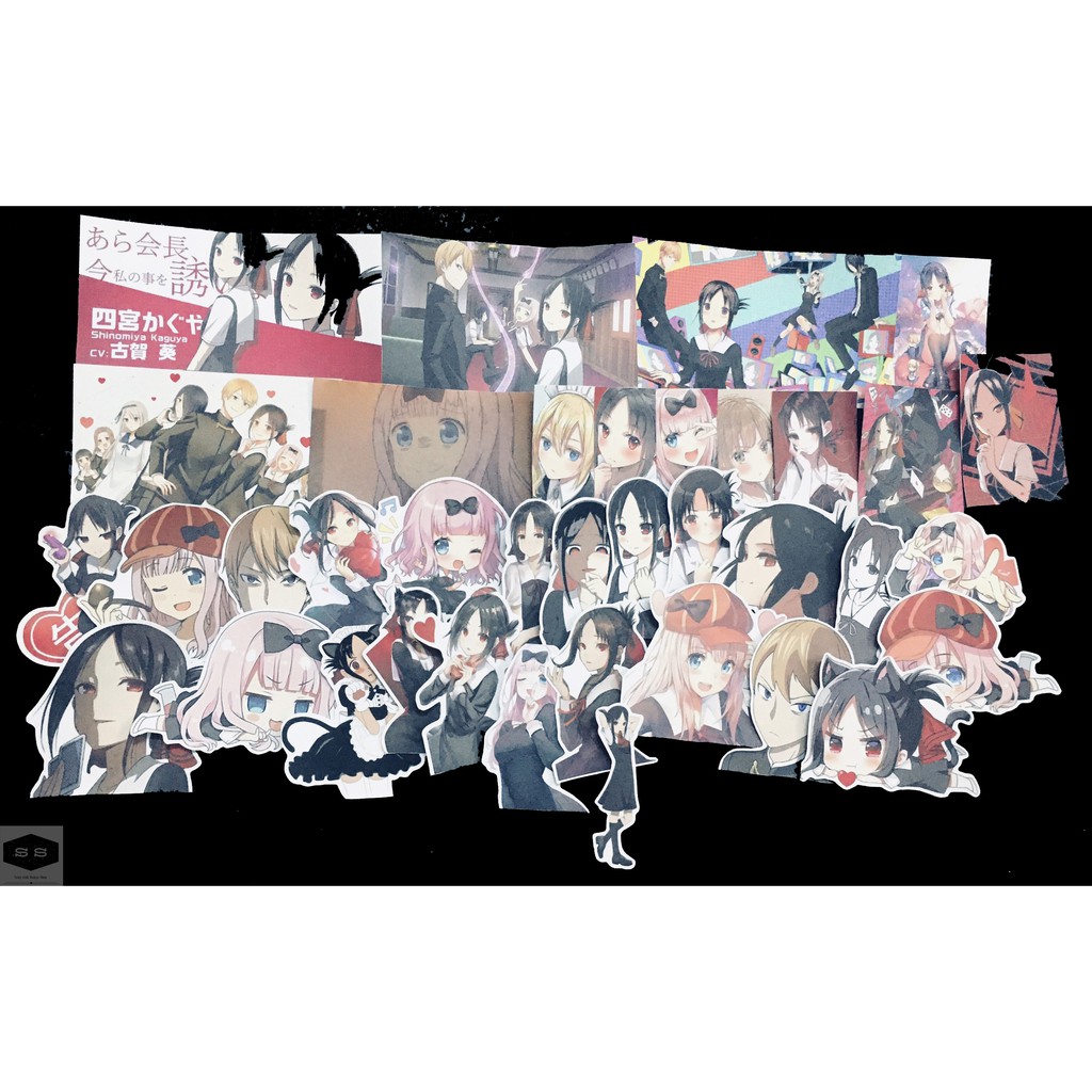Bộ hình dán - sticker anime Kaguya-sama: Love Is War - Cuộc chiến tỏ tình của những thiên tài