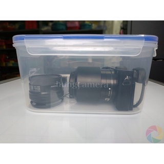HDGD Combo Hộp Chống Ẩm kèm ẩm kế và hạt hút ẩm chuyên dụng cho máy ảnh 25 YC17