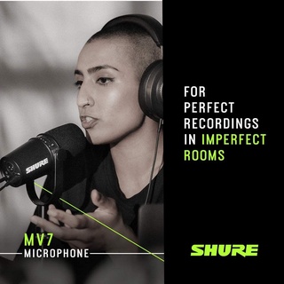 Shure MV7 USB Podcast Microphone