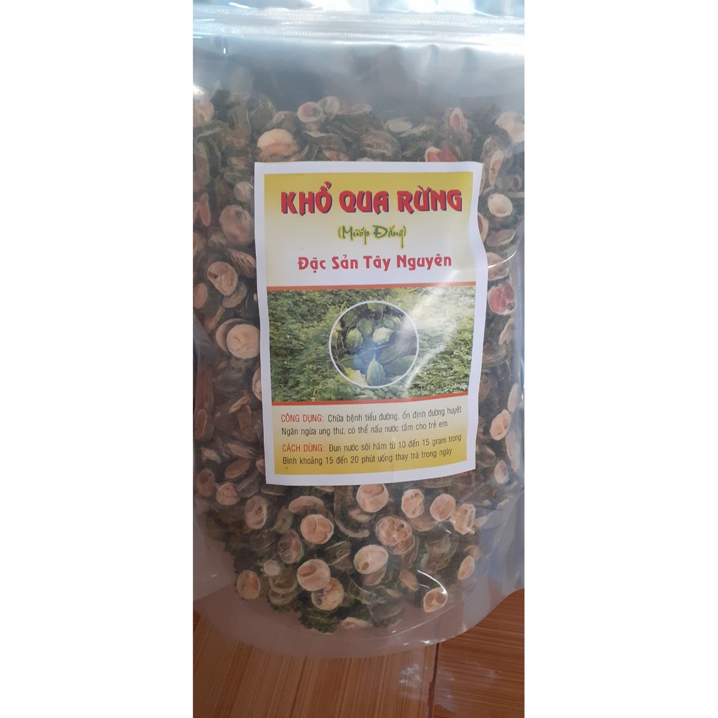 Trái mướp đắng rừng (khổ qua rừng) loại nguyên quả và loại thái lát sấy khô 1kg | BigBuy360 - bigbuy360.vn