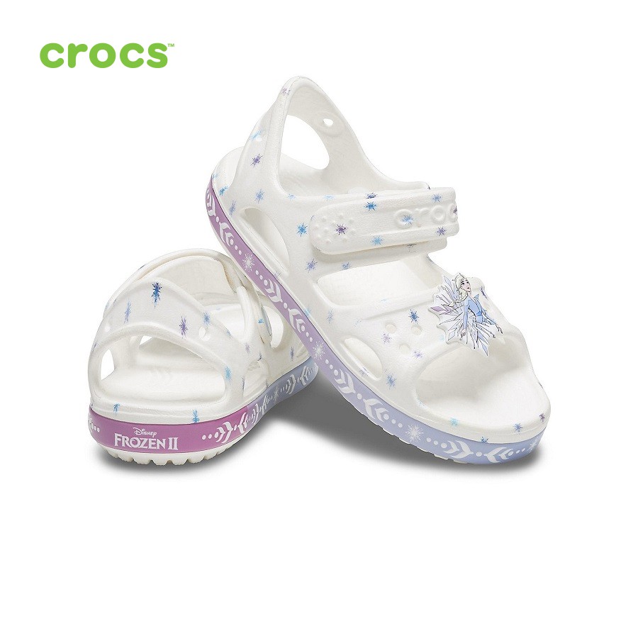 Giày Lười Trẻ Em Crocs Funlab Disney Frozen II band 206172-100