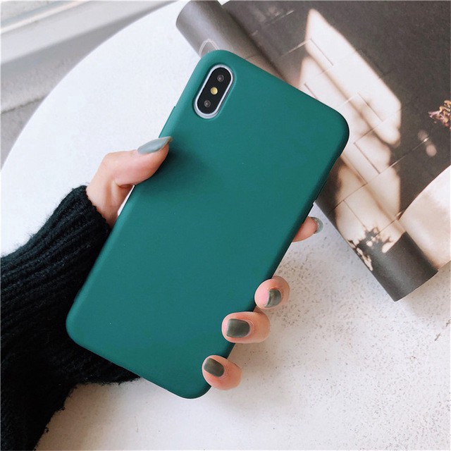 Case iPhone 11 Pro Max X Xs Max XR iPhone 7 Plus 8 Plus iPhone 6 Plus 6S Plus SE 2020 Casing Candy Color Soft TPU Phone Case Cover | BigBuy360 - bigbuy360.vn