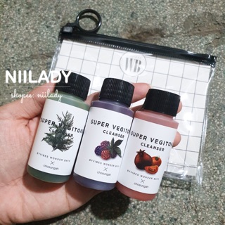 (Mini) Sữa rửa mặt sủi bọt Byvibes Wonder Bath Super Vegitoks Cleanser