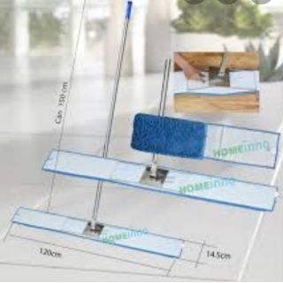 Combo bộ cây lau ẩm và 2 tấm lau 1,2m
