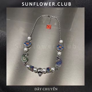 DÂY CHUYỀN MẶT CƯỜI PHỐI HOA