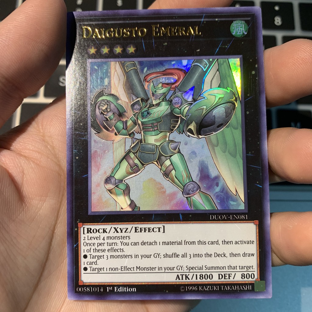 [EN-JP][Thẻ Bài Yugioh Chính Hãng] Daigusto Emeral