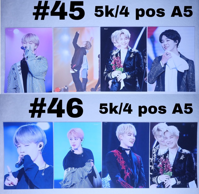 (Có sẵn) Sale poster A5 Jimin BTS 3 | BigBuy360 - bigbuy360.vn