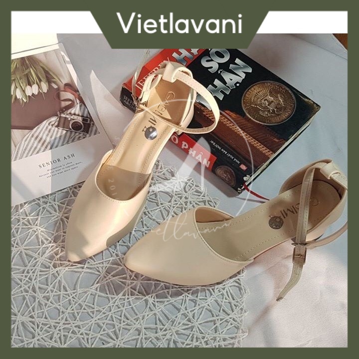 Giày sandal cao gót C4 big size 40-43, size lớn ngoại cỡ cao 5 phân VIETLAVANI