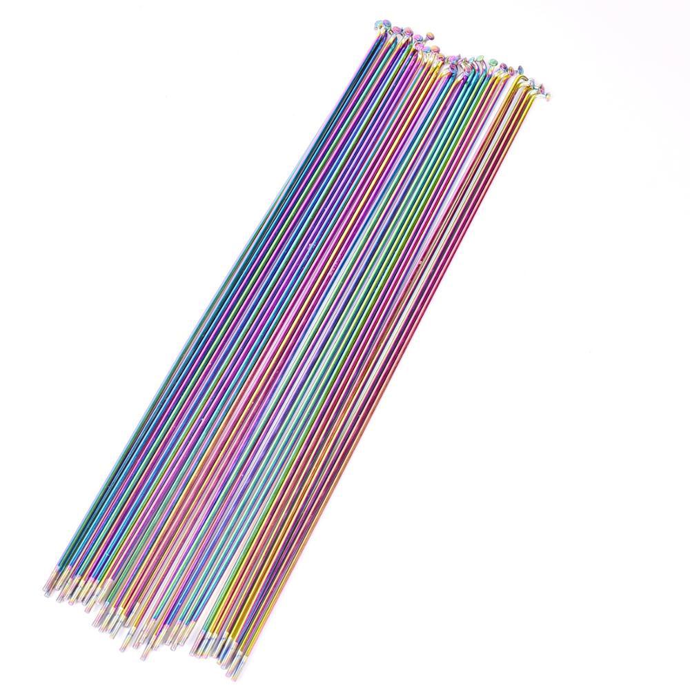 Căm Xe Đạp Leo Núi Chất Liệu Inox 304 Kích Thước 29 Inch Màu Cầu Vồng