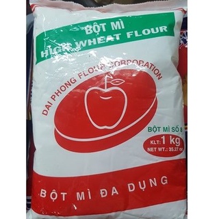 Bột mì đa dụng số 8 hình trái táo .