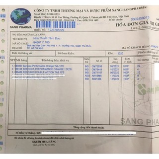 Viên sủi C Beroca 1 tuyp 10 viên