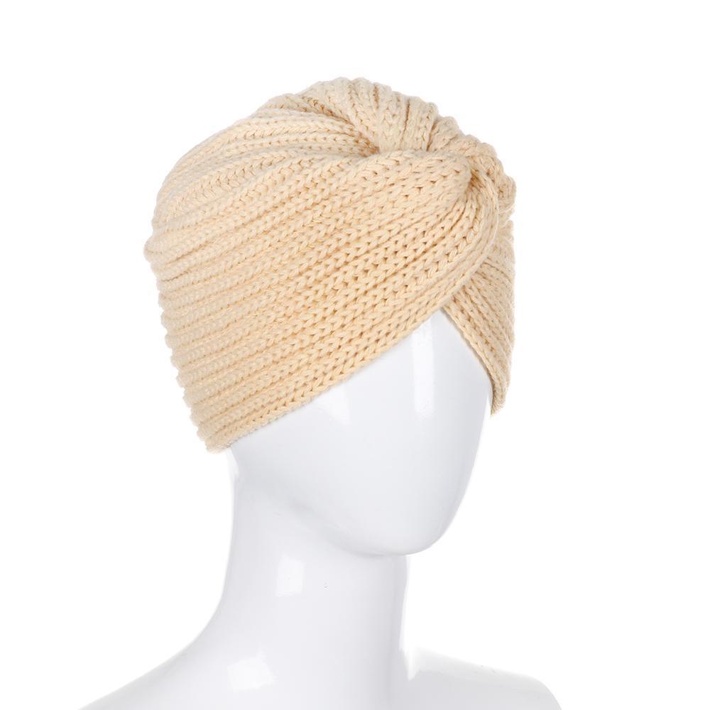 Mũ Beanie Dệt Kim Thời Trang Thu Đông Cho Nữ