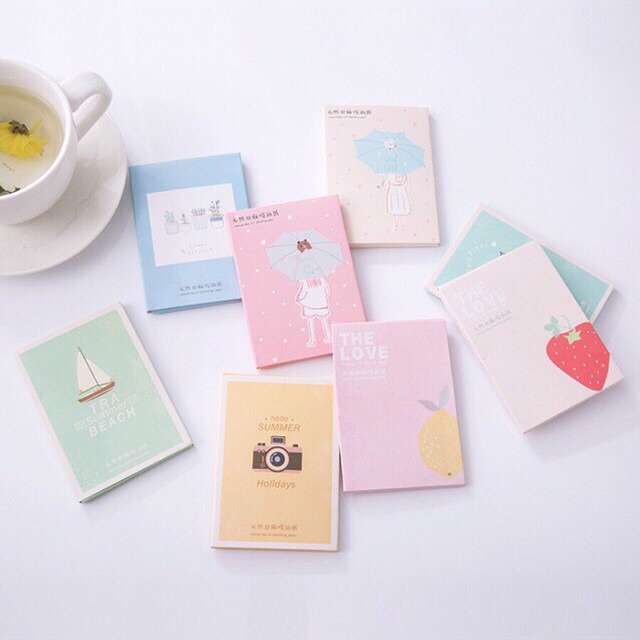 Giấy thấm dầu 50 miếng | BigBuy360 - bigbuy360.vn