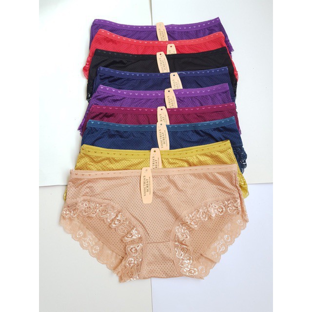 Quần Lót Nữ ❤️FREESHIP❤️ Giảm 20k khi Nhập Mã [MCC 20k ] Quần Lót Cotton Viền Ren Siêu Mát Hotrend 2020 QL04