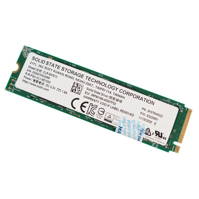  Ổ cứng SSD Toshiba 512Gb M2 NVME CRL 8W512 - Bảo hành chính hãng Mai hoàng 36 Tháng | BigBuy360 - bigbuy360.vn