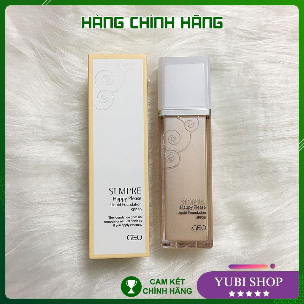 Kem Nền Geo Lamy Sempre Happy & Please Liquid Foundation Spf20 Chính Hãng - Hàn Quốc - 40ml