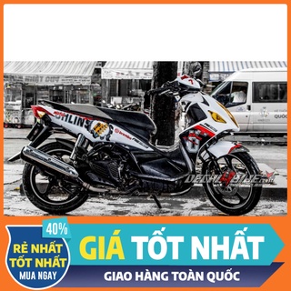 Gía sốc tem trùm xe nouvo 4 lx ohlins trắng