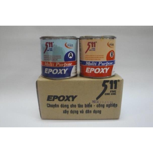 (Cặp 1,3kg) Keo dán đặc biệt EPOXY MULTI PURPOSE 511