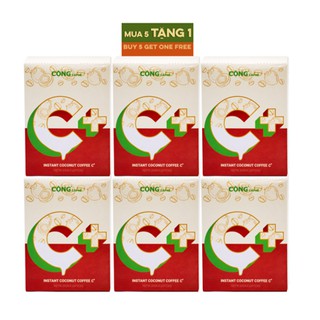 Mua 5 tặng 1 cà phê hoà tan C+ Cộng Cà Phê