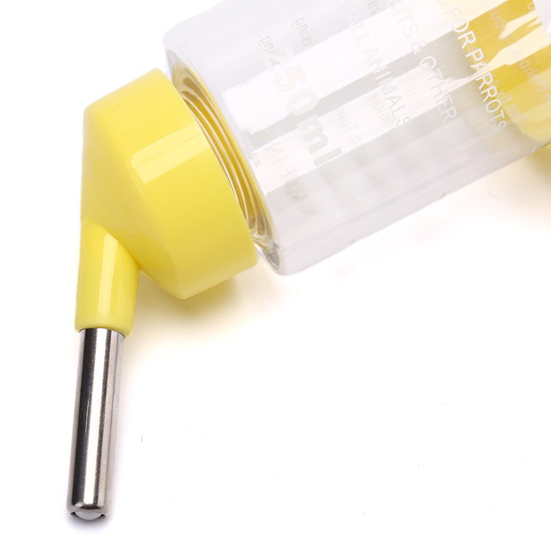 Bình Nước Nhựa Dung Tích 250ml Cho Chuột Hamster