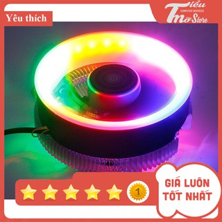 Quạt tản nhiệt cpu coolmoon q2 led rbg socket intel /amd - fan cpu led