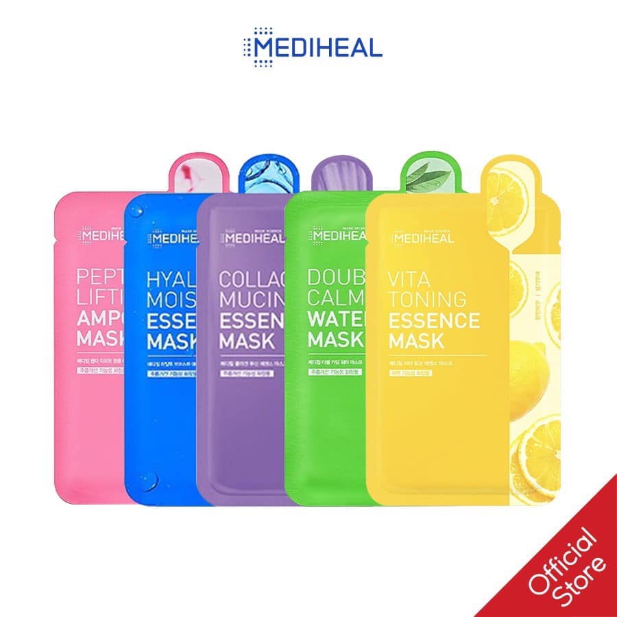 (MẪU MỚI) Mặt Nạ Dưỡng Da Mediheal Essential Mask EX  2021 sẵn hàng