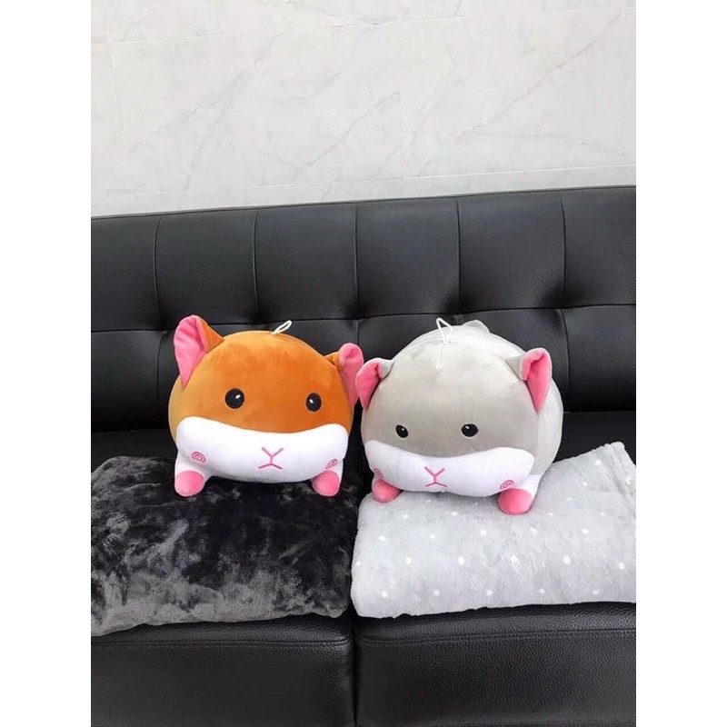 Sóc chuột bông cute (có 2 size 60cm có mền,90cm không mền)
