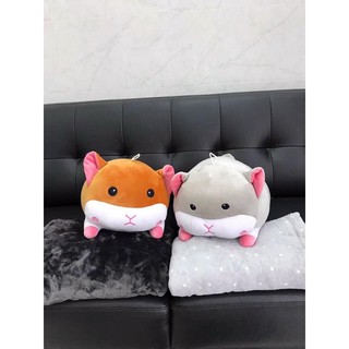 Sóc chuột bông cute (có 2 size 60cm có mền,90cm không mền)