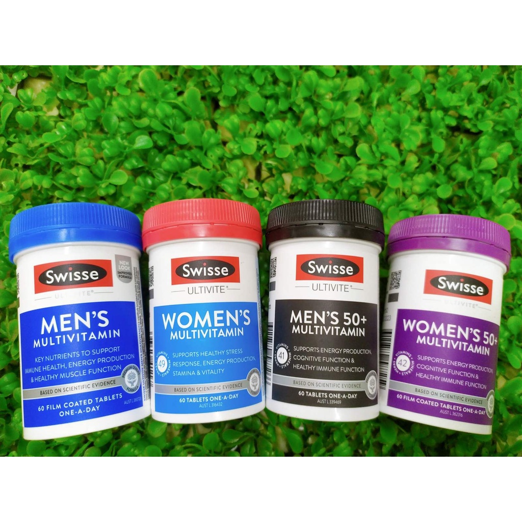 Swisse Women’s/ Men Ultivite Multivitamin Nam/Nữ