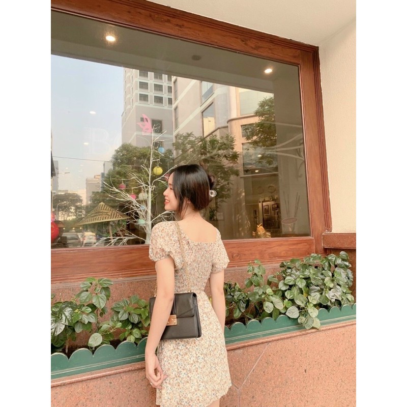 ĐẦM HOA NHÍ NHÚN NGỰC BO EO | BigBuy360 - bigbuy360.vn