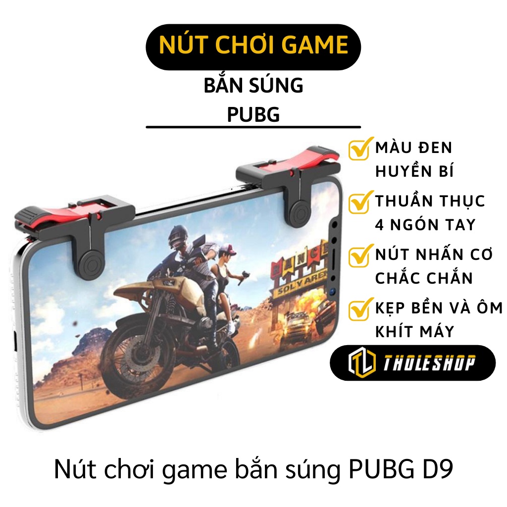 Nút Chơi Game - Tay Cầm Chơi Game Pubg Mobile, Kẹp Ôm Khít Vào Điện Thoại 6616