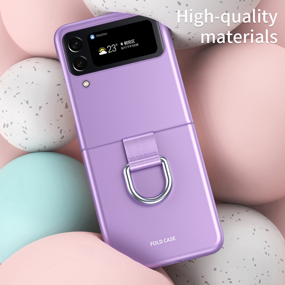 Bao Da Điện Thoại Siêu Mỏng Chống Sốc Cho samsung galaxy z flip4 flip 4 5 3 5g zflip4 Ốp