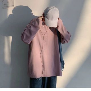 Áo Thun Tay Dài Trơn Basic Hàn Quốc