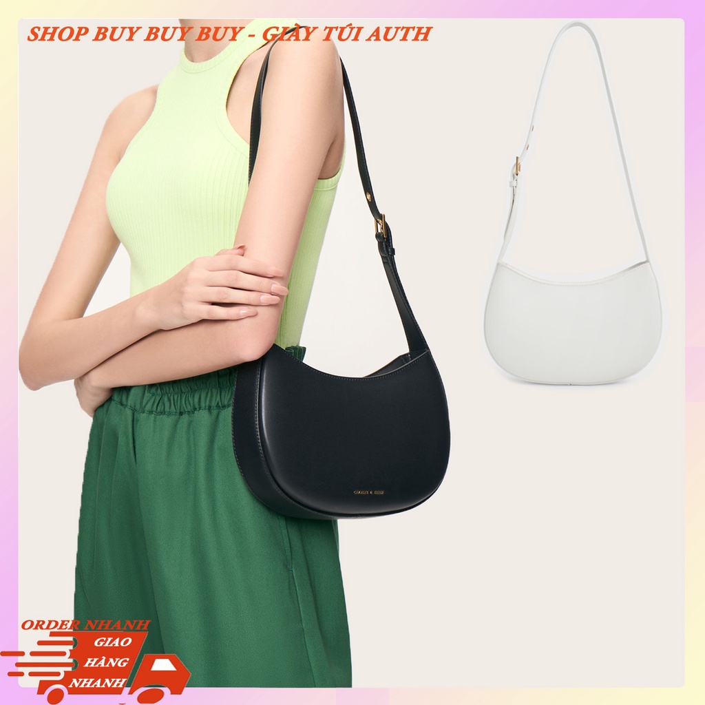 Deal shock! Set túi và ví Charles & Keith tối giản mang được hai kiểu | Auth - Order - Ảnh thật