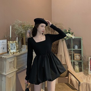 (R305) Đầm ulzzang dáng xòe