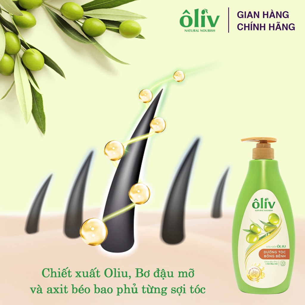 Dầu Gội Dưỡng Tóc Ôliv 650ml | BigBuy360 - bigbuy360.vn