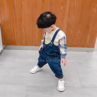 Sét yếm + áo cotton da cá cho bé