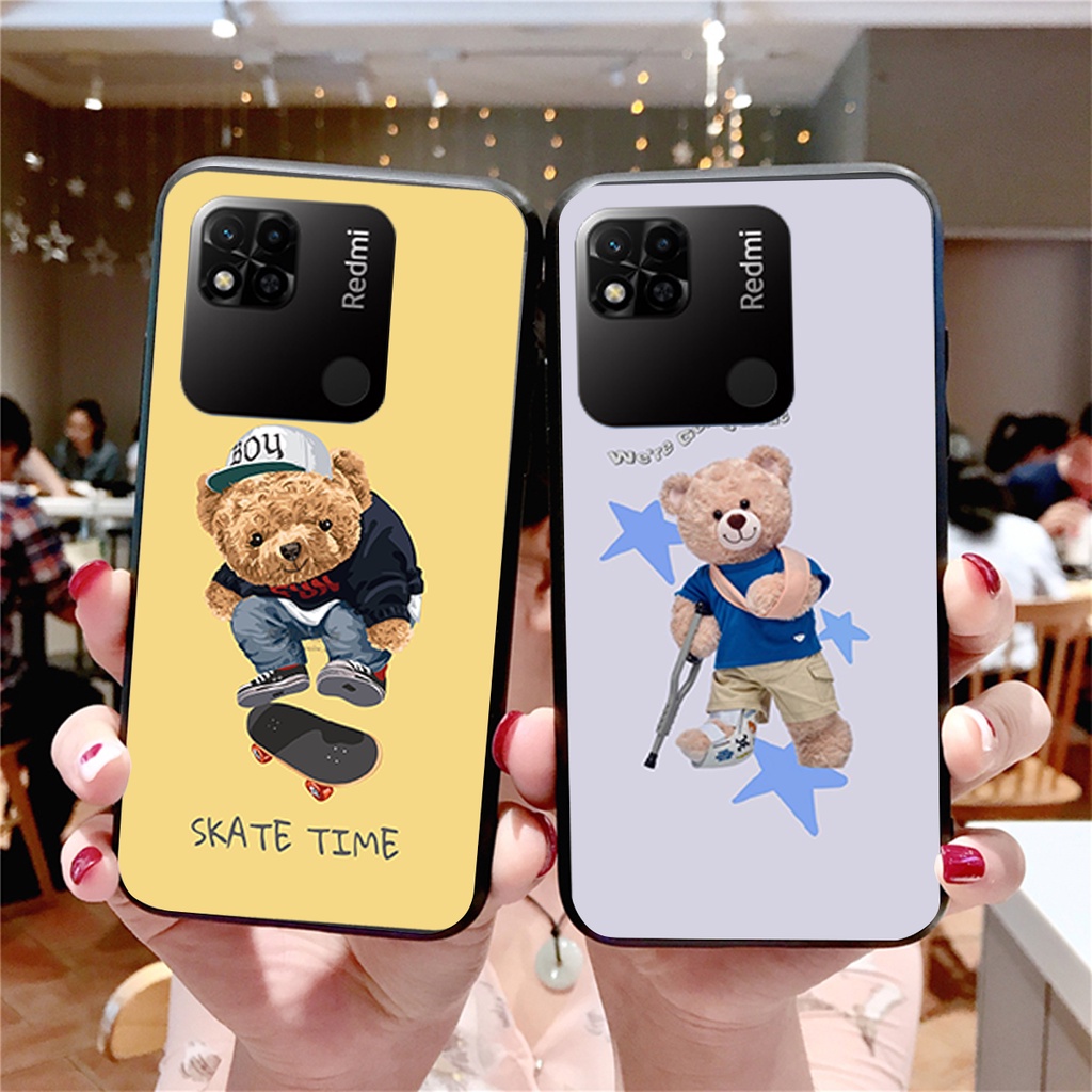 Ốp lưng XIAOMI REDMI 10A gấu cực đẹp siêu bền mẫu đa dạng