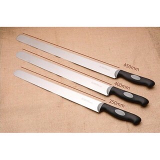 Dao cắt bánh ngọt 35 - 40-45cm Sanneng không răng cưa